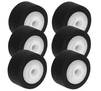 LIGIGWASH 6piezas Rodillo De Presión para Cinta De Radio Rodillo De Rodamiento para Grabadora De Vídeo y Reparación De Discos Plástico Duradero para Radios Grabadoras y Equipos De Audio Port