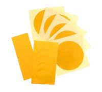 LIGIGWASH 7 Hojas Etiquetas Adhesivas para Manómetro Resistentes y Reflectantes Diseño Amarillo Completo y Semi Etiquetas Indicadoras para Identificación Precisa Múltiples Manómetros Fáciles