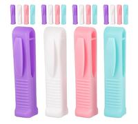 LIGIGWASH Abridor de Ampollas Médico Reutilizable 20 Unidades Diseño Ergonómico Colores Surtidos Blanco Oscuro Verde Herramienta Portátil para Enfermería y Uso Clínico