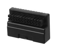 LIGIGWASH Adaptador de Fuente ATX Ángulo Macho Hembra para Placa Base Compatible con Fuentes ATX Mejora Instalación y Gestión Pc Compacto Accesorio Duradero para Montaje DIY