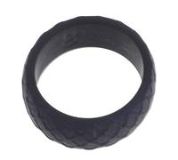 LIGIGWASH Anillo Deportivo de Silicona para Hombre, Talla 8, Diseño Ergonómico Textura de Escamas, Anillo de Fitness Cómodo y Flexible para Ejercicio al Aire Libre, Natación y Gimnasio,