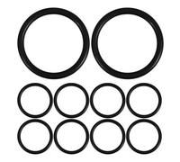 LIGIGWASH Anillos de Goma Epdm para Cuenco Tibetano 60x7 Mm, 10 Piezas, Junta Selladora Resistente a Altas Temperaturas, Cojín para Cuencos Cantores y Tapete para Instrumentos Musicales