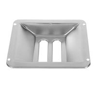 LIGIGWASH Ashtray Attachment For Garbage Bin Stainless Steel Outdoor Cigarette Butt Container With Two Slots Weatherproof And Easy To Install Low Maintenance For Parks Hotels And Public