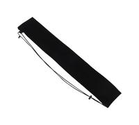 LIGIGWASH Bolsa de almacenamiento de tubo para el cabello bolsa de viaje de armónica para grabadoras de grabadora flauta de caja Black