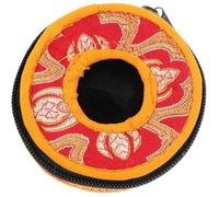 LIGIGWASH Bolsa de Almacenamiento para Campanas Cierre Reforzado, Tamaño Mediano y Patrón Artesanal, para Uso en Meditaciones y Rituales Espirituales Color Aleatorio