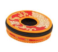 LIGIGWASH Bolsa Delicada Confección y Almacenamiento Seguro de Algodón para Campanas de Meditación Estilo Nepal with para Instrumentos de Percusión Manual