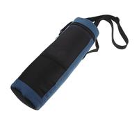 LIGIGWASH Bolsa Térmica Plegable para Botella de Agua 1.5l Color Azul Marino, Aislante para Picnic y Senderismo, Bolsa Nevera Portátil para Comida y Bebida al Aire Libre