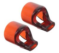 LIGIGWASH Boquilla para Flauta Tipo Dongxiao 22 Mm, Juego de 2 Piezas para Principiantes, Práctica Portátil, Accesorio Musical Práctico para Entrenamiento y Mejora del Sonido