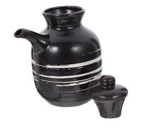 LIGIGWASH Botella Dispensadora de Vinagre y Aceite de Cerámica Japonesa Tarro de Condimentos con Tapa Antipolvo para Hogar Restaurante y Buffet Diseño Decorativo y Duradero