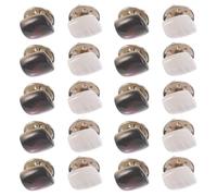 LIGIGWASH Botones Ocultos para Ropa Broches sin Clavos Accesorios de Chal en Tonos Claros y Coloridos 20 Piezas para Mujer Uso Diario Elegante y Compacto