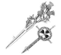 LIGIGWASH Broches de Solapa de Aleación 2 Piezas para Sombreros y Ropa Accesorios para Mujer en Ocasiones Formales y Casuales 500X300X050Cm