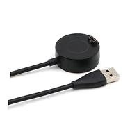 LIGIGWASH Cable de Carga USB Compatible con Garmin Fenix y Forerunner Soporte de Carga Portátil Negro Clip Magnético Resistente y Rápido para Sincronización de