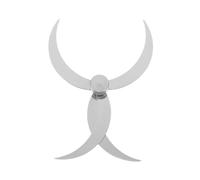 LIGIGWASH Calibrador Doble Inoxidable para Grosor y Exterior Torneado de Herramienta Precisa para Paredes y Profundidad de Cuencos