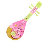 LIGIGWASH Chinese Lute Model Music Pipa Toy Lightweight Dinosaur Pattern Stringed Instrument For Cultural Play And Stage Performance