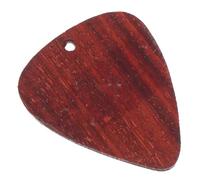 LIGIGWASH Colgante Creativo De Madera Forma De Púa De Guitarra Brazilea De Pau Rosa, Decoración Resistente y Útil Para Puntas De Dedos, Accesorio Musical Sin Cuerda, Adecuado Para Amantes Guitarra