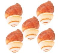 LIGIGWASH Conchas de Caracoles Naturales Horneadas 4-5 Cm Seguras Gruesas para Cocinar Restauración y Decoración Suministros para Mascotas Reptiles