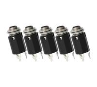 LIGIGWASH Conectores Metálicos para Guitarra Eléctrica 635 MM Tomas de Salida de 5 Unidades Accesorios para Pastilla y Soldadura Piezas Duraderas para Suministros de Guitarra