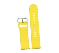 LIGIGWASH Correa De Silicona Para Reloj Inteligente Pulsera Cómoda y Resistente Compatible Con Xiaomi Solar Correa De Repuesto Para Smart Band Diseño Transpirable y Flexible Amarillo