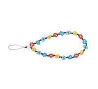 LIGIGWASH Correa Teléfono Cuentas Bohemia Colorida Colgante Móvil Multifunción Pulsera Llavero Protección Antipérdida