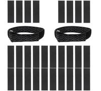 LIGIGWASH Correas Fijas Antideslizantes para Botas Altas Muslo, Elásticas de Poliéster Resistentes, 2 Correas 28 Adhesivos para Evitar Exposición y Caída, Accesorio Práctico para Botas