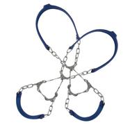 LIGIGWASH Crampones Antideslizantes para Zapatos 6 Piezas de para Silicona Resistente Accesorios de Senderismo Unisex para y Caminos Helados