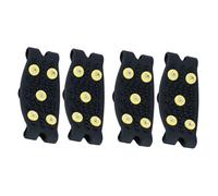 LIGIGWASH Cubiertas para Zapatos Antideslizantes Crampones TPE Cinco Púas Amarillas para Niños Protección Exterior Invierno Actividades Nieve Adaptable Tallas Variadas