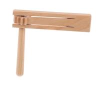 LIGIGWASH De Fútbol De Madera Manual Juguete De Ruido Caja De Resonancia Portátil Instrumento Musical Fiesta De Cumpleaños