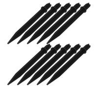 LIGIGWASH Estacas de Soporte para Luces solares de jardín, 20 Unidades, 16,6 cm, plástico, compatibles con antorchas solares, para decoración de jardín