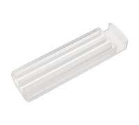 LIGIGWASH Estuche para púas de Guitarra Titular de selección de violín Accesorios de Guitarra Pick Suptor para guitarristas Mini Estuche para púas el plastico Transparente