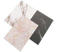 LIGIGWASH Fondos de Fotos Patrón Mármol Reutilizables 3 Piezas para Fotografía de Alimentos Joyas y Cosméticos Tableros de Fondo Ligeros y Resistentes para Estudio Fotográfico