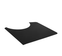 LIGIGWASH Golpeador Protector para Guitarra Clásica de Pvc Negro 18x15 Cm, Accesorio Autoadhesivo Antirayaduras para Guitarra Acústica, Placa Decorativa Grande para Mantenimiento