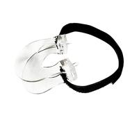 LIGIGWASH Guía Correctora Transparente Para Bastón De Violín Tamaño 1/2, Herramienta Para Enderezar Bastón De Violín Para Principiantes, Accesorio Ligero Para Práctica y Entrenamiento Musical