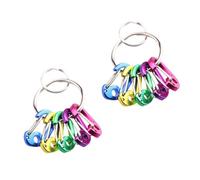 LIGIGWASH Hebillas Pequeñas d Tipo De Aleación De Aluminio, 2 Piezas, Alta Resistencia, Portátiles, para Llaveros y Transportar Botellas, Uso En Senderismo, Ciclismo y Viajes Al Aire Libre