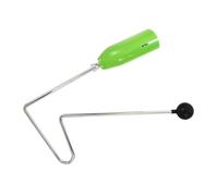 LIGIGWASH Instrumento de Percusión Vibraslap Verde Pequeño para Juguete Musical Educativo para Desarrollo Rítmico Preescolar Seguro y Resistente para Familia y Aulas