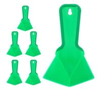 LIGIGWASH Juego de 6 Llanas de Plástico para Paneles de Yeso Mango Ergonómico y Alisado de Esquinas para Profesionales y Aficionados al Bricolaje
