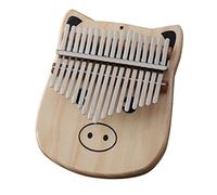 LIGIGWASH Kalimba De Teclas Piano De Pulgar Instrumento De Dedo Para Principiantes Diseño De Cerdo Portátil y Fácil De Tocar