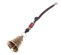 LIGIGWASH Llavero de Latón Retro Campana Decorativa, Colgante Pequeño Hecho a Mano, Accesorio DIY para Adornos de Bolso, Tamaño Compacto y Diseño, Adecuado para Uso Estilo Estilo Aleatorio