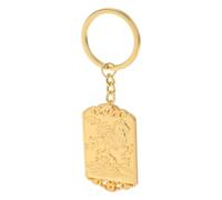 LIGIGWASH Llavero de Metal Colgante de Caballo Dorado para Mujer, Amuleto Feng Shui de Buena Suerte para Año Chino 2026, Accesorio Decorativo para Bolso y Llavero Fortuna