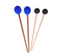 LIGIGWASH Mazos para Marimba y Xilófono Caucho con Bolas de Fieltro Accesorios Duraderos para Instrumentos de Percusión Profesionales y Estudiantes