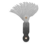 LIGIGWASH Medidor de Radio Metálico 26-80 MM Calibrador para Medición Cóncava y Convexa Herramienta Portátil de Precisión para Industria y Diseño Instrumento de Medición Curvo