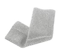LIGIGWASH Micrófono Inalámbrico de Mano Plata, Funda Brillante | Protector Patrón de Pedrería, Fácil de Colocar, para Cantantes y Presentadores en Varios Entornos