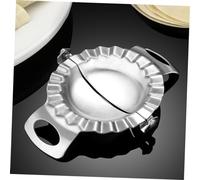 LIGIGWASH Molde para Dumplings Inoxidable Prensa Creativa para Masa Grande Herramienta Multiusos para Empanadas Raviolis y Tartas Cocina