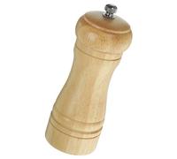 LIGIGWASH Molino Manual de Pimienta y Sal de Madera de Roble Compacto y Duradero Núcleo Cerámico Resistente Utensilio de Cocina para Hogar y Restaurante