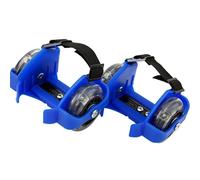 LIGIGWASH Patines de Línea Ajustables Ruedas de Talón Luminosas, Resistentes y Portátiles, Ideales para Práctica de Patinaje al Aire Libre en Color Azul