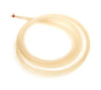 LIGIGWASH Pelo para Violín 3/4 Natural de Crin de Caballo Blanco, Accesorio de Reemplazo para Vara de Violín, Suministro Profesional para Instrumentos de Cuerda, Partes Prácticas