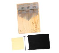 LIGIGWASH Piano de Pulgar de Teclas Madera Instrumento Kalimba Portátil para Principiantes Estudiantes Casa o Escuela