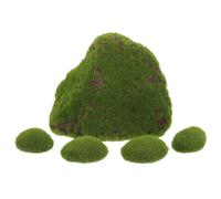 LIGIGWASH Piedra de Musgo Artificial Roca de Musgo Falsa para Crear colinas en Miniatura o montañas Artificiales en DIY de Espuma Color café