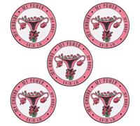 LIGIGWASH Pin de útero, broche con mensaje feminista, regalo para la defensa de los derechos de las mujeres en las manifestaciones del Día Internacional de la Mujer. Broches de joyería con el tema