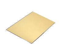 LIGIGWASH Placa Protectora Espejo Dorado Autoadhesiva para Guitarra Material Acrílico y PVC Resistente Arañazos y para Personalización de Guitarras Acústicas