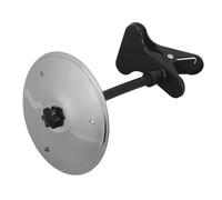 LIGIGWASH Platillos Crash Mini de Aleación para Instrumento de Percusión Platillos de Dedo Pequeños Plateados Silenciosos para Práctica en Casa y Decoración del Salpicadero del Coche